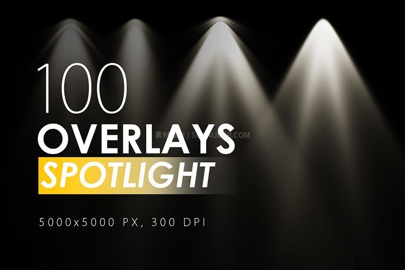 100个灯光效果叠加背景图素材JPG
